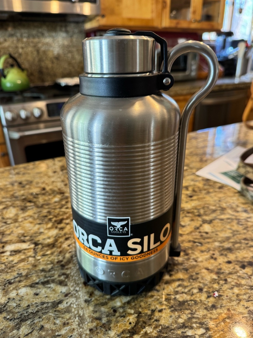 ORCA SILO Stainless Steel Insulated Water Jug 64 ounces - Stainless steel NWT